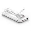 Powerbank 10000mAh Vention FHOW0/ 22.5W/ Blanca/ Incluye Cable USB TIpo-C y Lightning Powerbank 10000mAh Vention FHOW0/ 22.5W/ Blanca/ Incluye Cable USB TIpo-C y Lightning
