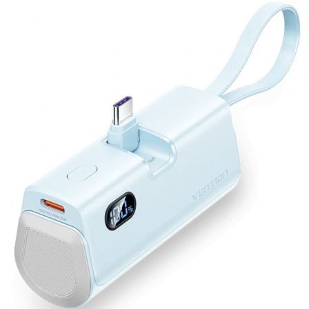 Powerbank 4.800mAh Vention FHQL0/ 22.5W/ Azul Powerbank 4.800mAh Vention FHQL0/ 22.5W/ Azul