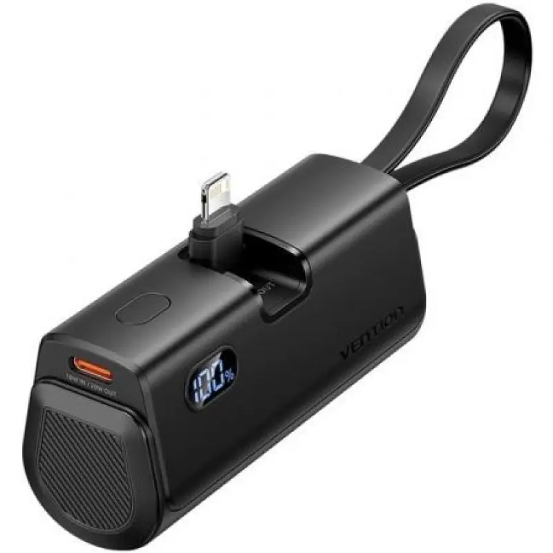 Powerbank 4.800mAh Vention FHRL0/ 22.5W/ Negra Powerbank 4.800mAh Vention FHRL0/ 22.5W/ Negra