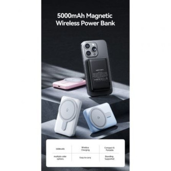 Powerbank 5000mAh Vention FHSP0/ 20W/ Wireless/ Rosa Powerbank 5000mAh Vention FHSP0/ 20W/ Wireless/ Rosa