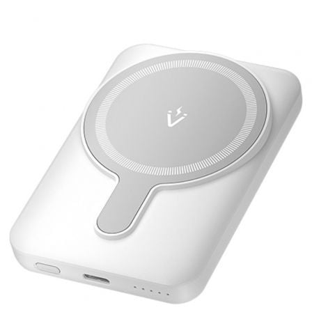 Powerbank 5000mAh Vention FHSW0/ 20W/ Wireless/ Blanca Powerbank 5000mAh Vention FHSW0/ 20W/ Wireless/ Blanca
