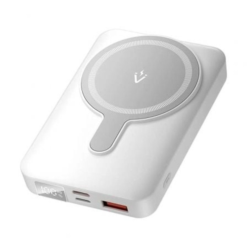 Powerbank 10000mAh Vention FHTW0/ 22.5W/ Wireless/ Blanca Powerbank 10000mAh Vention FHTW0/ 22.5W/ Wireless/ Blanca