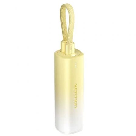 Powerbank 5000mAh Vention FHWY0/ 20W/ Wireless/ Amarillo Powerbank 5000mAh Vention FHWY0/ 20W/ Wireless/ Amarillo