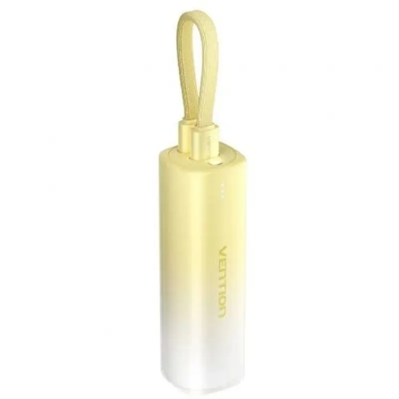 Powerbank 5000mAh Vention FHWY0/ 20W/ Wireless/ Amarillo Powerbank 5000mAh Vention FHWY0/ 20W/ Wireless/ Amarillo