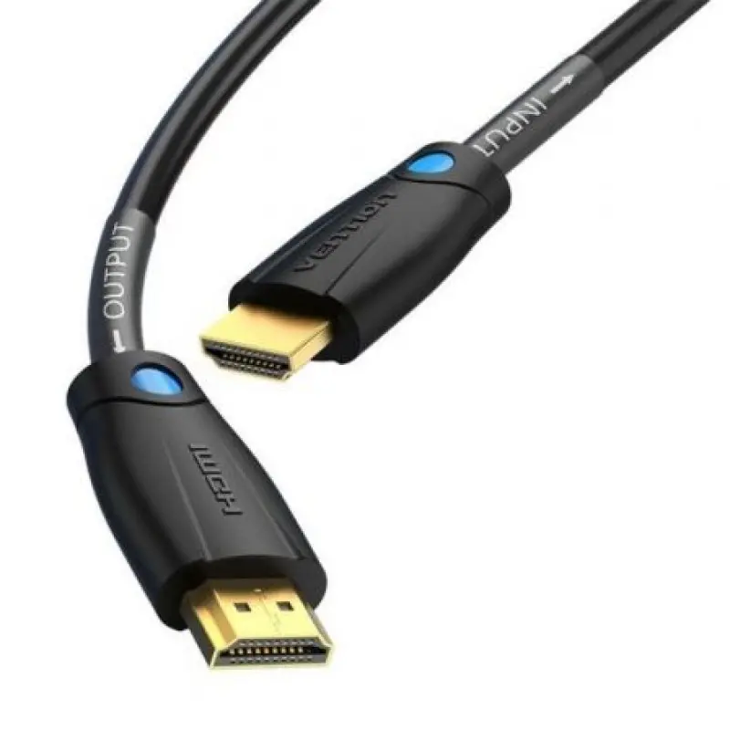 Cable HDMI 2.0 4K Vention AAMBH/ HDMI Macho - HDMI Macho/ 2m/ Negro Cable HDMI 2.0 4K Vention AAMBH/ HDMI Macho - HDMI Macho/ 2m/ Negro