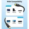 Cable HDMI 2.1 8K Vention AANBJ/ HDMI Macho - HDMI Macho/ 5m/ Negro Cable HDMI 2.1 8K Vention AANBJ/ HDMI Macho - HDMI Macho/ 5m/ Negro