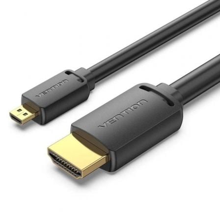 Cable Micro HDMI 2.0 4K Vention AGIBH/ HDMI Macho - Micro HDMI Macho/ 2m/ Negro Cable Micro HDMI 2.0 4K Vention AGIBH/ HDMI Macho - Micro HDMI Macho/ 2m/ Negro