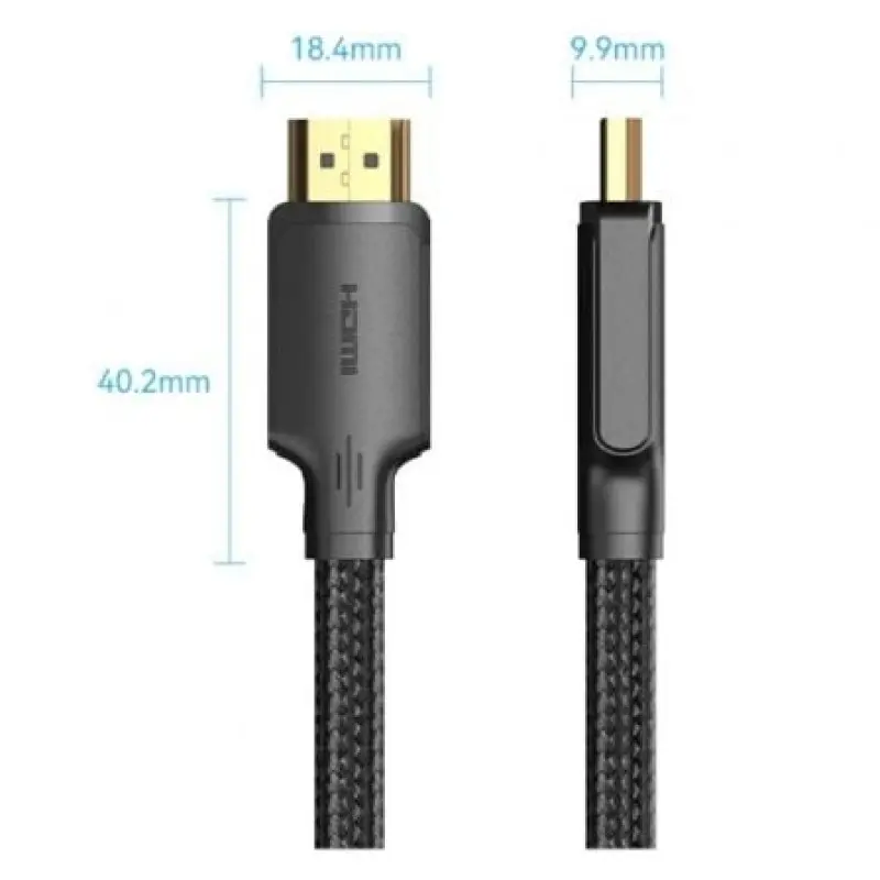 Cable HDMI 2.0 4K Vention ALLBF/ HDMI Macho - HDMI Macho/ 1m/ Negro Cable HDMI 2.0 4K Vention ALLBF/ HDMI Macho - HDMI Macho/ 1m/ Negro