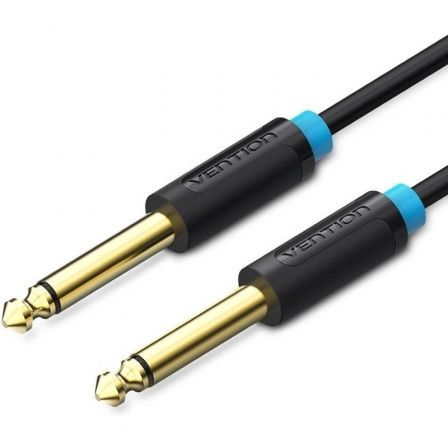 Cable Mono Vention BAABH/ Jack 6.5 Macho - Jack 6.5 Macho/ 2m/ Negro Cable Mono Vention BAABH/ Jack 6.5 Macho - Jack 6.5 Macho/ 2m/ Negro