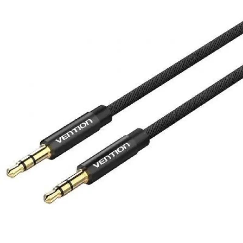 Cable Estéreo Vention BAGBG/ Jack 3.5 Macho - Jack 3.5 Macho/ 1.5m/ Negro Cable Estéreo Vention BAGBG/ Jack 3.5 Macho - Jack 3.5 Macho/ 1.5m/ Negro