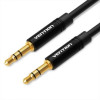 Cable Estéreo Vention BAKBF/ Jack 3.5 Macho - Jack 3.5 Macho/ 1m/ Negro Cable Estéreo Vention BAKBF/ Jack 3.5 Macho - Jack 3.5 Macho/ 1m/ Negro