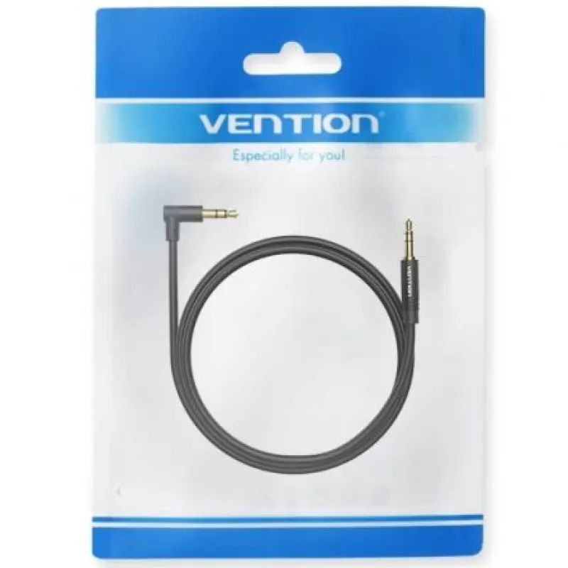 Cable Estéreo Vention BAKBF-T/ Jack 3.5 Macho - Jack 3.5 Macho/ 1m/ Negro Cable Estéreo Vention BAKBF-T/ Jack 3.5 Macho - Jack 3.5 Macho/ 1m/ Negro