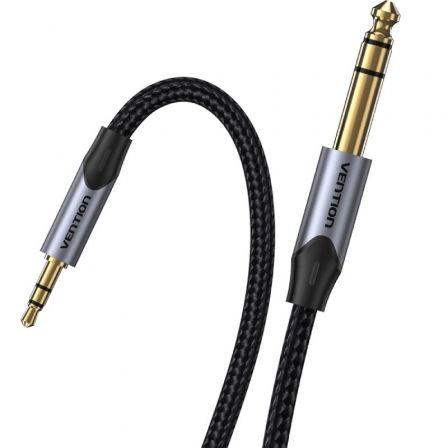 Cable Estéreo Vention BAUHF/ Jack 3.5 Macho - Jack 6.3 Macho/ 1m/ Gris Cable Estéreo Vention BAUHF/ Jack 3.5 Macho - Jack 6.3 Macho/ 1m/ Gris