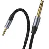 Cable Estéreo Vention BAUHG/ Jack 3.5 Macho - Jack 6.3 Macho/ 1.5m/ Gris Cable Estéreo Vention BAUHG/ Jack 3.5 Macho - Jack 6.3 Macho/ 1.5m/ Gris