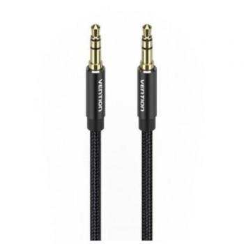 Cable Estéreo Vention BAWBG/ Jack 3.5 Macho - Jack 3.5 Macho/ 1.5m/ Negro