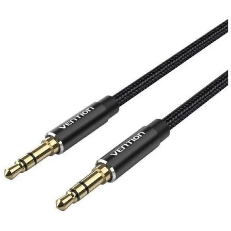 Cable Estéreo Vention BAWBI/ Jack 3.5 Macho - Jack 3.5 Macho/ 3m/ Negro Cable Estéreo Vention BAWBI/ Jack 3.5 Macho - Jack 3.5 Macho/ 3m/ Negro