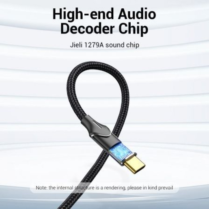 Cable Conversor Vention BGUHG/ 2x RCA Macho - USB Tipo-C Macho/ 1.5m/ Gris Cable Conversor Vention BGUHG/ 2x RCA Macho - USB Tipo-C Macho/ 1.5m/ Gris