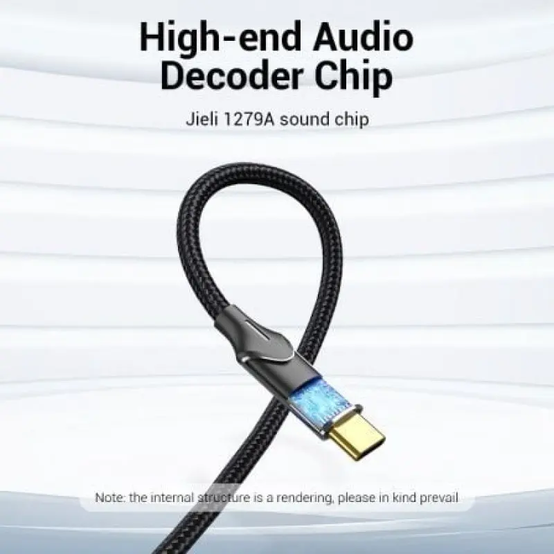 Cable Conversor Vention BGUHI/ 2x RCA Macho - USB Tipo-C Macho/ 3m/ Gris Cable Conversor Vention BGUHI/ 2x RCA Macho - USB Tipo-C Macho/ 3m/ Gris