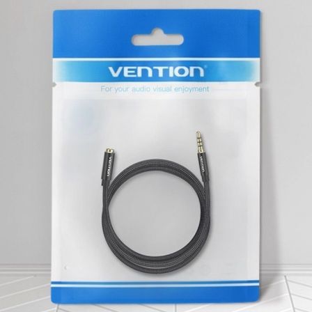 Cable Estéreo Vention BHCBD/ Jack 3.5 Macho - Jack 3.5 Hembra/ 50cm/ Negro Cable Estéreo Vention BHCBD/ Jack 3.5 Macho - Jack 3.5 Hembra/ 50cm/ Negro