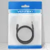 Cable Estéreo Vention BHCBF/ Jack 3.5 Macho - Jack 3.5 Hembra/ 1m/ Negro