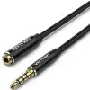 Cable Estéreo Vention BHCBJ/ Jack 3.5 Macho - Jack 3.5 Hembra/ 5m/ Negro Cable Estéreo Vention BHCBJ/ Jack 3.5 Macho - Jack 3.5 Hembra/ 5m/ Negro