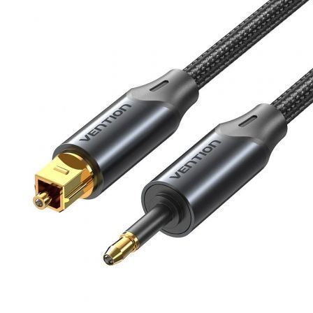 Cable de Audio de Fibra óptica Vention BKCBF/ 1m/ Negro Cable de Audio de Fibra óptica Vention BKCBF/ 1m/ Negro