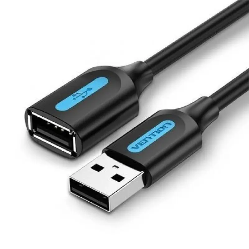 Cable Alargador USB 2.0 Vention CBIBG/ USB Macho - USB Hembra/ 480Mbps/ 1.5m/ Negro Cable Alargador USB 2.0 Vention CBIBG/ USB Macho - USB Hembra/ 480Mbps/ 1.5m/ Negro