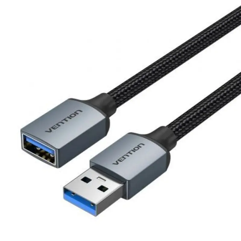 Cable Alargador USB 3.0 Vention CBLHF/ USB Macho - USB Hembra/ 5Gbps/ 1m/ Gris Cable Alargador USB 3.0 Vention CBLHF/ USB Macho - USB Hembra/ 5Gbps/ 1m/ Gris