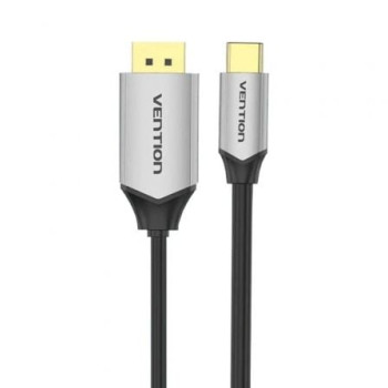 Cable Conversor Vention CGZBG/ USB Tipo-C Macho - DisplayPort Macho/ 1.5m/ Negro Cable Conversor Vention CGZBG/ USB Tipo-C Macho - DisplayPort Macho/ 1.5m/ Negro