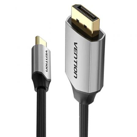 Cable Conversor Vention CGZBG/ USB Tipo-C Macho - DisplayPort Macho/ 1.5m/ Negro Cable Conversor Vention CGZBG/ USB Tipo-C Macho - DisplayPort Macho/ 1.5m/ Negro