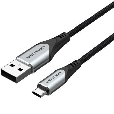Cable USB 2.0 Vention COCHF/ microUSB Macho - USB Macho/ 480Mbps/ 1m/ Gris Cable USB 2.0 Vention COCHF/ microUSB Macho - USB Macho/ 480Mbps/ 1m/ Gris