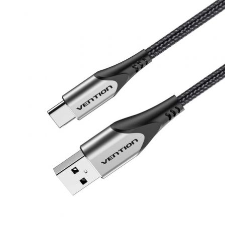Cable USB 2.0 Tipo-C Vention CODHC/ USB Macho - USB Tipo-C Macho/ Hasta 60W/ 480Mbps/ 25cm/ Gris Cable USB 2.0 Tipo-C Vention CODHC/ USB Macho - USB Tipo-C Macho/ Hasta 60W/ 480Mbps/ 25cm/ Gris