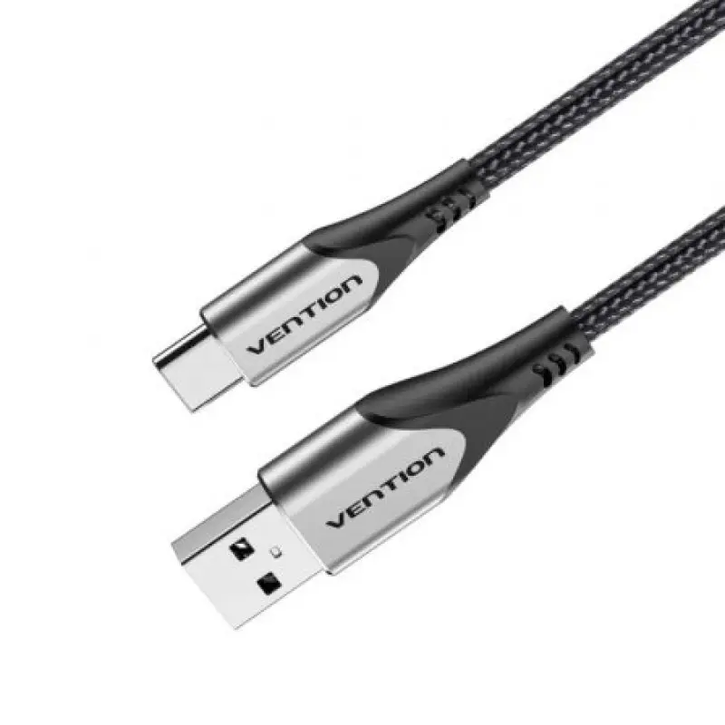 Cable USB 2.0 Tipo-C Vention CODHC/ USB Macho - USB Tipo-C Macho/ Hasta 60W/ 480Mbps/ 25cm/ Gris Cable USB 2.0 Tipo-C Vention CODHC/ USB Macho - USB Tipo-C Macho/ Hasta 60W/ 480Mbps/ 25cm/ Gris