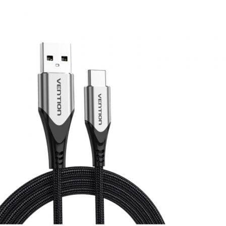 Cable USB 2.0 Tipo-C Vention CODHF/ USB Macho - USB Tipo-C Macho/ Hasta 60W/ 480Mbps/ 1m/ Gris Cable USB 2.0 Tipo-C Vention CODHF/ USB Macho - USB Tipo-C Macho/ Hasta 60W/ 480Mbps/ 1m/ Gris