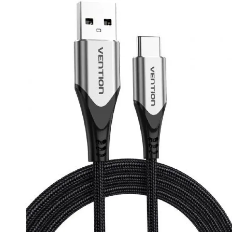 Cable USB 2.0 Tipo-C Vention CODHH/ USB Macho - USB Tipo-C Macho/ Hasta 60W/ 480Mbps/ 2m/ Gris Cable USB 2.0 Tipo-C Vention CODHH/ USB Macho - USB Tipo-C Macho/ Hasta 60W/ 480Mbps/ 2m/ Gris
