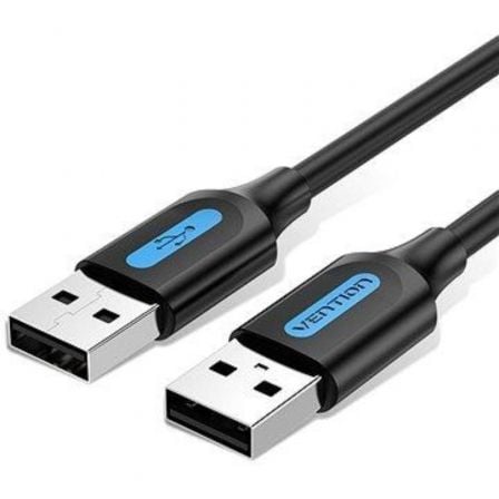 Cable USB 2.0 Vention COJBF/ USB Macho - USB Macho/ 480Mbps/ 1m/ Negro Cable USB 2.0 Vention COJBF/ USB Macho - USB Macho/ 480Mbps/ 1m/ Negro