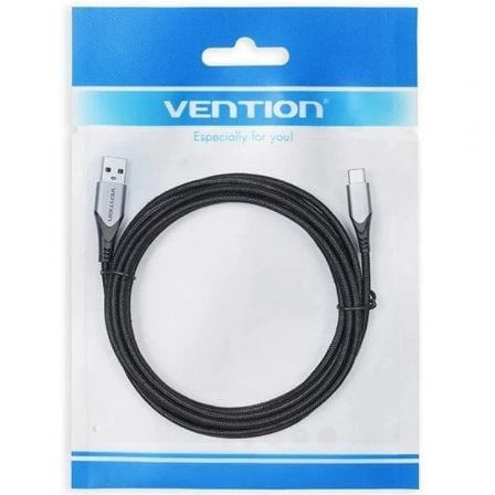 Cable USB 2.0 Tipo-C Vention COKBC/ USB Macho - USB Tipo-C Macho/ Hasta 60W/ 480Mbps/ 25cm/ Gris Cable USB 2.0 Tipo-C Vention COKBC/ USB Macho - USB Tipo-C Macho/ Hasta 60W/ 480Mbps/ 25cm/ Gris