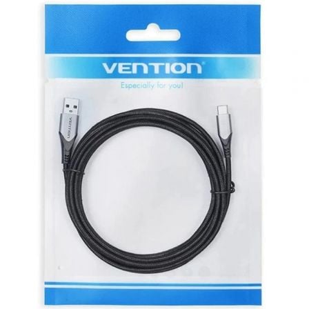 Cable USB 2.0 Tipo-C Vention COKBG/ USB Macho - USB Tipo-C Macho/ Hasta 60W/ 480Mbps/ 1.5m/ Gris Cable USB 2.0 Tipo-C Vention COKBG/ USB Macho - USB Tipo-C Macho/ Hasta 60W/ 480Mbps/ 1.5m/ Gris