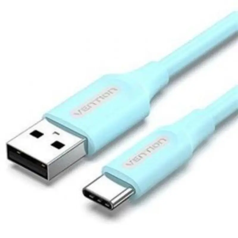 Cable USB 2.0 Tipo-C Vention COKSG/ USB Tipo-C Macho - USB Macho/ Hasta 60W/ 480Mbps/ 1.5m/ Azul Cable USB 2.0 Tipo-C Vention COKSG/ USB Tipo-C Macho - USB Macho/ Hasta 60W/ 480Mbps/ 1.5m/ Azul