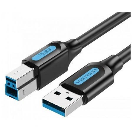 Cable USB 3.0 Vention COOBI/ USB Tipo-B Macho - USB Macho/ 5Gbps/ 3m/ Negro Cable USB 3.0 Vention COOBI/ USB Tipo-B Macho - USB Macho/ 5Gbps/ 3m/ Negro