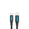 Cable USB 2.0 Tipo-C Vention COVBG/ USB Tipo-C Macho - MicroUSB Macho/ Hasta 10W/ 480Mbps/ 1.5m/ Negro Cable USB 2.0 Tipo-C Vention COVBG/ USB Tipo-C Macho - MicroUSB Macho/ Hasta 10W/ 480Mbps/ 1.5m/ Negro