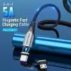 Cable USB 2.0 Vention CQNHD/ USB Macho/ MicroUSB Macho - USB Tipo-C Macho/ 50cm/ Gris
