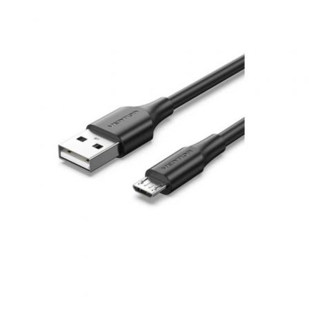 Cable USB 2.0 Vention CTIBC/ USB Macho - MicroUSB Macho/ Hasta 60W/ 480Mbps/ 25cm/ Negro Cable USB 2.0 Vention CTIBC/ USB Macho - MicroUSB Macho/ Hasta 60W/ 480Mbps/ 25cm/ Negro