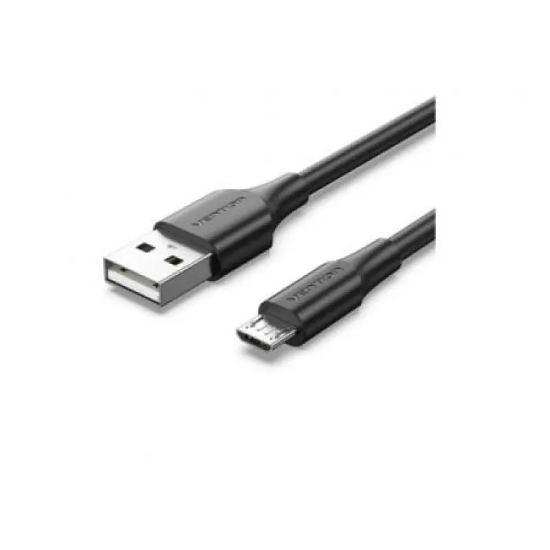 Cable USB 2.0 Vention CTIBI/ USB Macho - MicroUSB Macho/ Hasta 60W/ 480Mbps/ 3m/ Negro Cable USB 2.0 Vention CTIBI/ USB Macho - MicroUSB Macho/ Hasta 60W/ 480Mbps/ 3m/ Negro