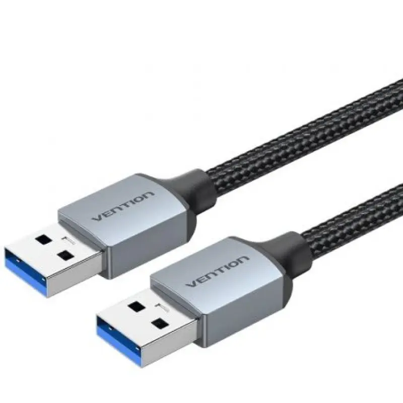 Cable USB 3.0 Vention CTSHF/ USB Macho - USB Macho/ 5Gbps/ 1m/ Negro Cable USB 3.0 Vention CTSHF/ USB Macho - USB Macho/ 5Gbps/ 1m/ Negro