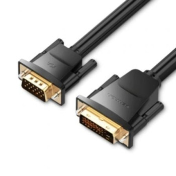 Cable Conversor Vention EABBF/ DVI Macho - VGA Macho/ 1m/ Negro Cable Conversor Vention EABBF/ DVI Macho - VGA Macho/ 1m/ Negro
