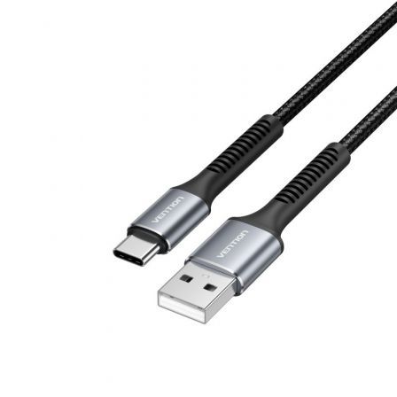Cable USB Tipo-C Vention H13BF/ USB Macho - USB Tipo-C Macho/ 15W/ 480Mbps/ 1m/ Negro Cable USB Tipo-C Vention H13BF/ USB Macho - USB Tipo-C Macho/ 15W/ 480Mbps/ 1m/ Negro