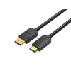 Cable Conversor Vention HADBG/ Displayport Macho - HDMI Macho/ 1.5m/ Negro Cable Conversor Vention HADBG/ Displayport Macho - HDMI Macho/ 1.5m/ Negro