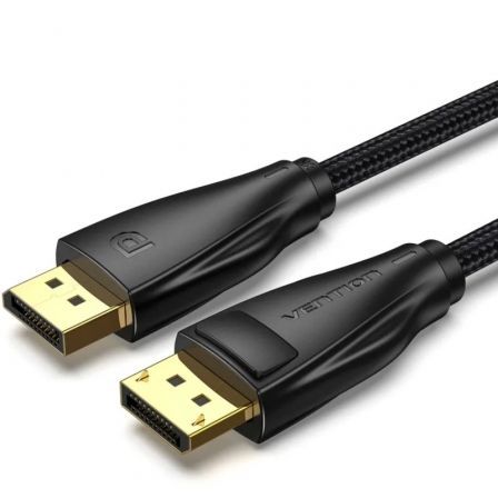 Cable DisplayPort 1.4 8K Vention HCCBF/ DisplayPort Macho - DisplayPort Macho/ 1m/ Negro Cable DisplayPort 1.4 8K Vention HCCBF/ DisplayPort Macho - DisplayPort Macho/ 1m/ Negro
