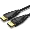 Cable DisplayPort 1.4 8K Vention HCCBH/ DisplayPort Macho - DisplayPort Macho/ 2m/ Negro Cable DisplayPort 1.4 8K Vention HCCBH/ DisplayPort Macho - DisplayPort Macho/ 2m/ Negro